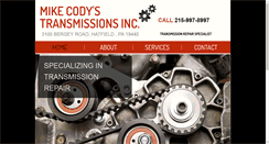 Desktop Screenshot of mikecodystransmissions.com